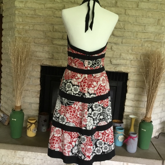 SUZI CHIN FOR MAGGY BOUTIQUE HALTER DRESS - Picture 2 of 8